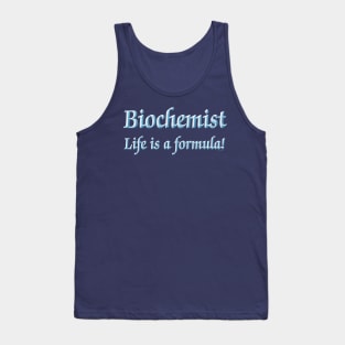 Biochemist Formula Light Text Tank Top